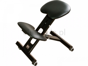krzesło ergonomiczne, klękosiad ERGO-OFFICE BLACK