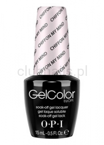 OPI - GelColor - Chiffon My Mind *SOFT SHADES COLLECTION 2015* #GCT63
