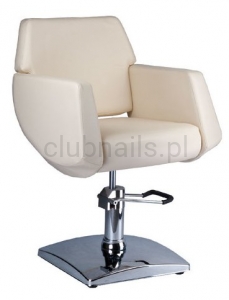 Fotel fryzjerski NICO BD-1088 kremowy