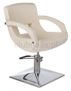Fotel fryzjerski Nino BD-1131  kremowy