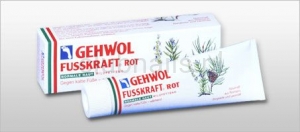 Gehwol Fusskraft Rossa - Balsam nawilżający do zimnych stóp dla normalnej skóry 75 ml