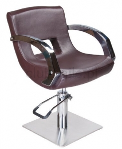 Fotel fryzjerski Nino BD-1131 brązowy