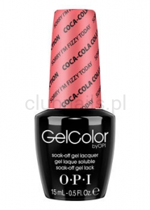 OPI - GelColor - Sorry I'm Fizzy Today *COCA-COLA & OPI COLLECTION 2014* #GCC35
