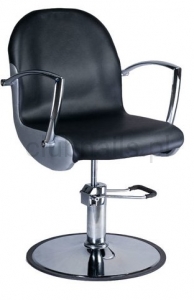 Fotel fryzjerski ADAMO czarny BD-1017