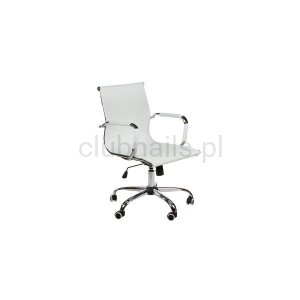 Ergonomiczny fotel biurowy BX-5855 Biały