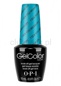 OPI - GelColor - I Sea You Wear OPI *BRIGHTS COLLECTION 2015* (S, M) #GCA73