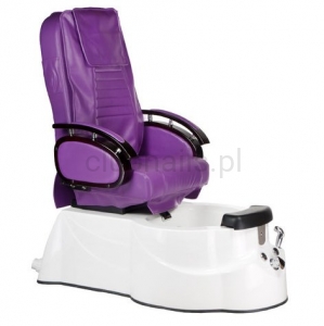 Fotel do pedicure z masażem BR-3820D Fioletowy