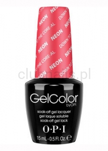 OPI - GelColor - Down to the Core-al *NEON COLLECTION 2014* #GCN38