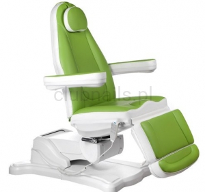 Elektryczny fotel kosmetyczny BR-6672B Zielony