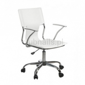 Ergonomiczny fotel biurowy BX-2015 Biały